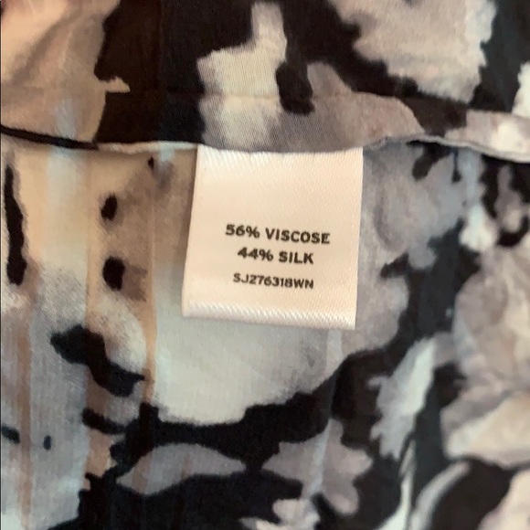 Sejour Viscose/Silk Printed blouse - Picture 5 of 5